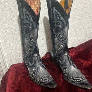 Old Gringo Rare …  Blue Jean Pavito Boots size 9